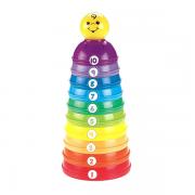 Mattel Fisher-Price W4472 Фишер Прайс Развивающие стаканчики "Пирамидка"